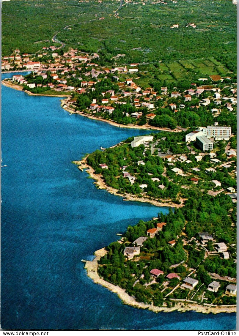 51317 - Kroatien - Malinska , N/o Krk , Panorama - Gelaufen 1976 - Croatia