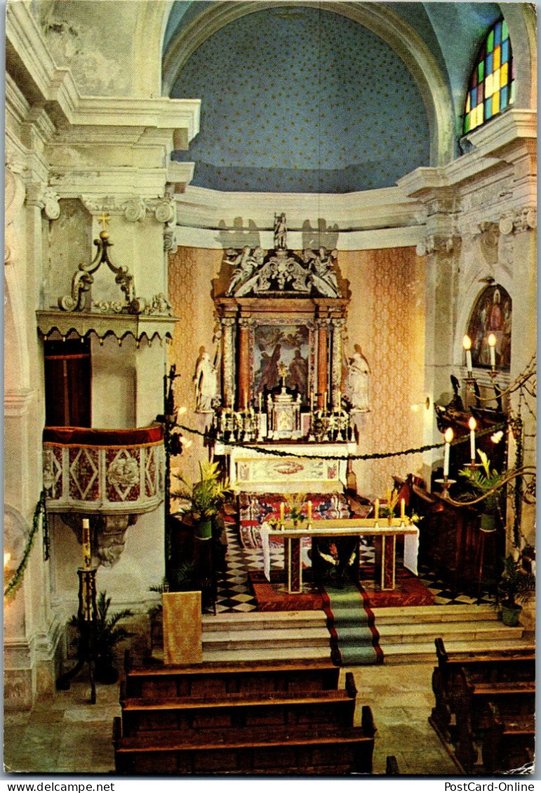 51310 - Kroatien - Moscenice , Zupna Crkva Sv. Andrije , Pfarrkirche Des Heiligen Andreas - Gelaufen 1984 - Churches & Convents