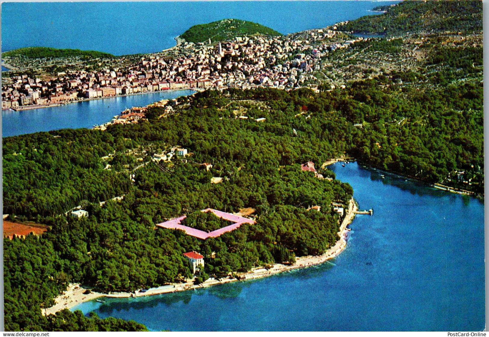 51308 - Kroatien - Mali Losinj , Panorama - Gelaufen 1974 - Croatie