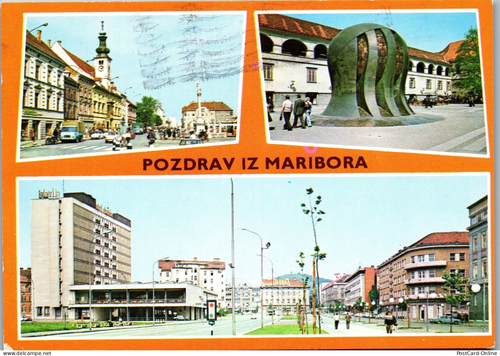 51296 - Slowenien - Maribor , Mehrbildkarte - Gelaufen 1980 - Slovenia