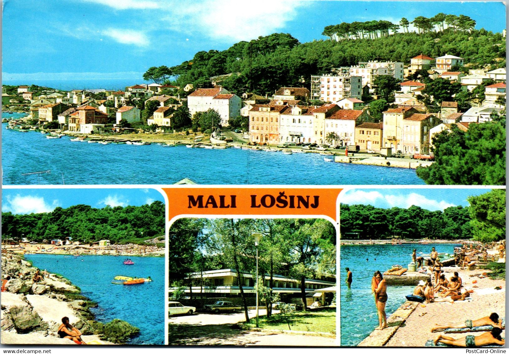 51292 - Kroatien - Mali Losinj , Mehrbildkarte - Gelaufen 1989 - Croatia