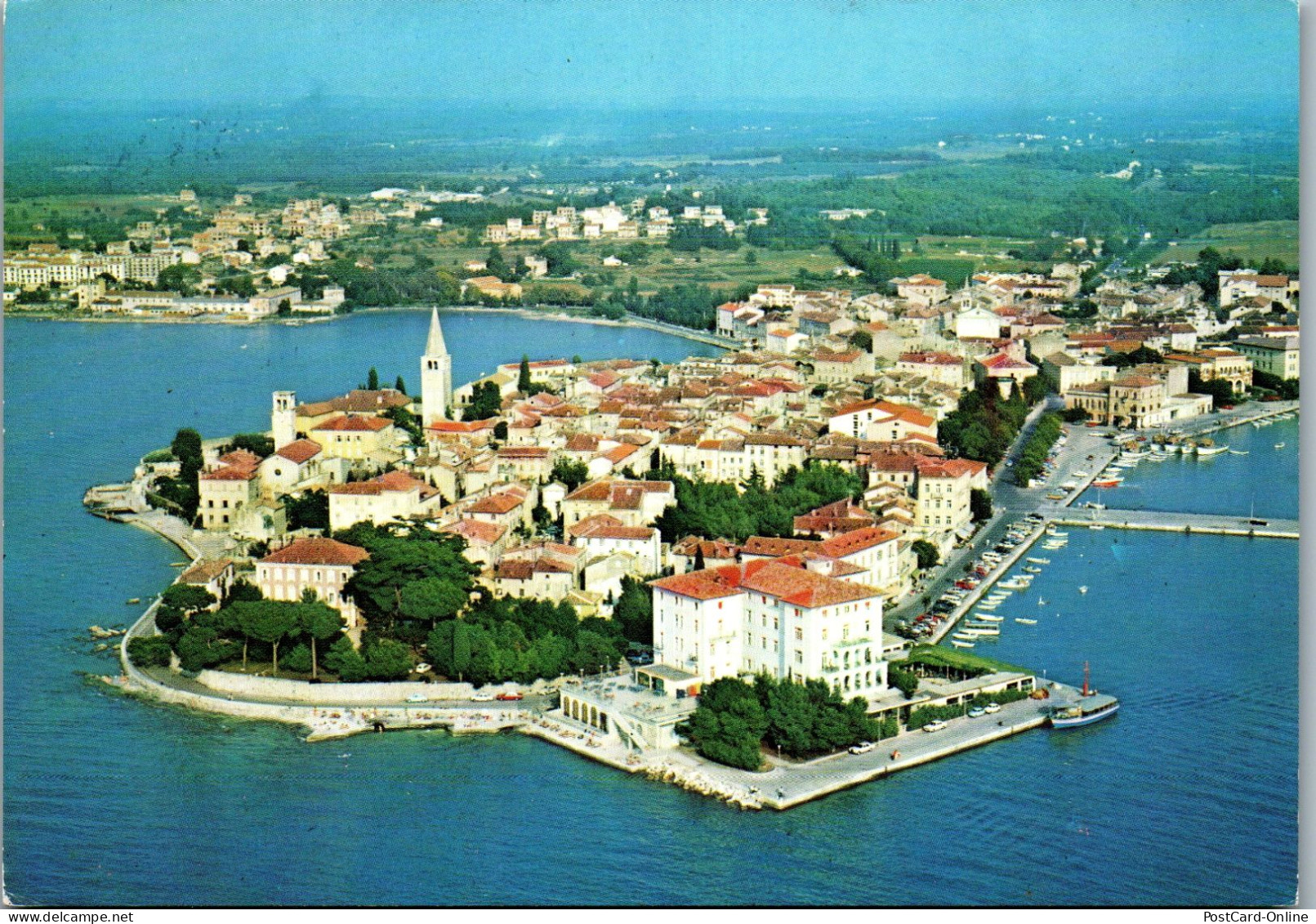 51281 - Kroatien - Porec , Panorama - Gelaufen 1974 - Croatie