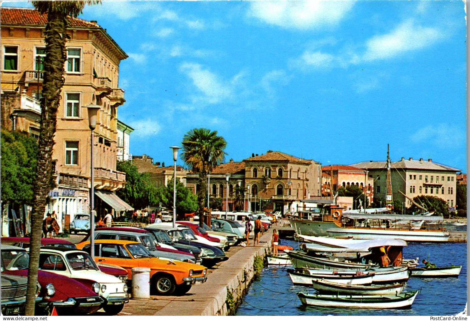 51279 - Kroatien - Porec , View , Auto - Gelaufen 1984 - Croatie