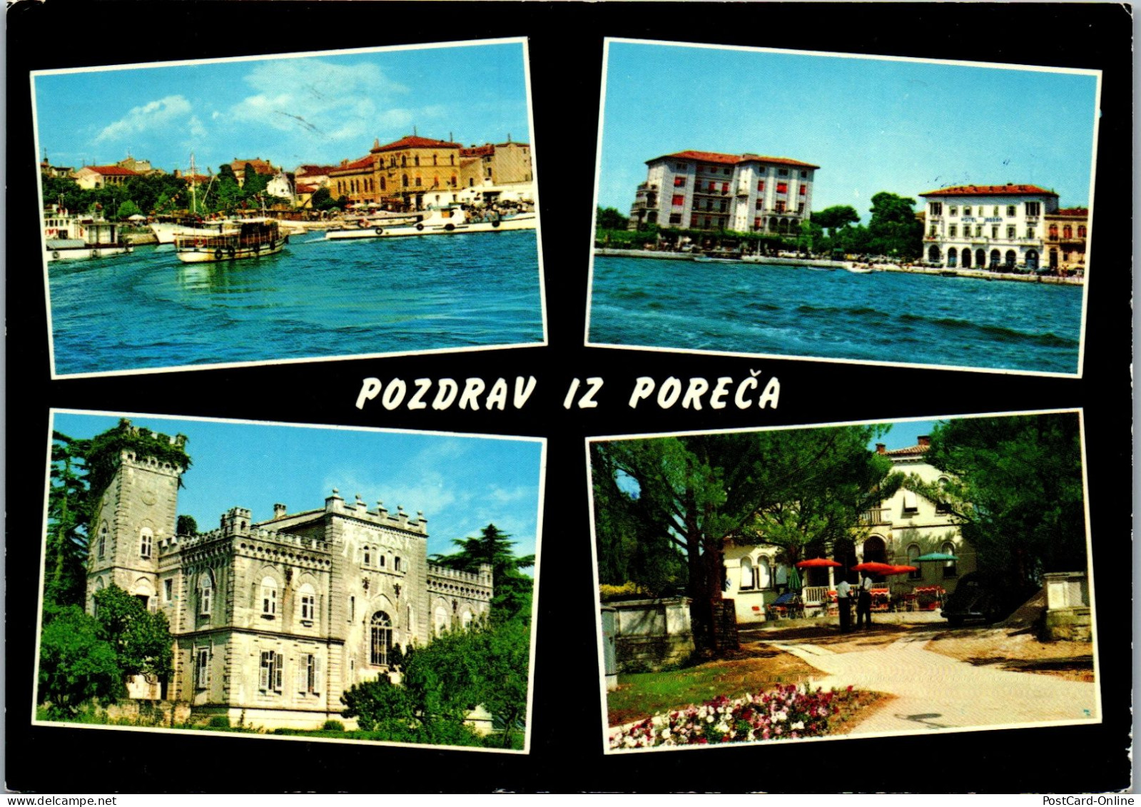 51282 - Kroatien - Porec , Mehrbildkarte - Gelaufen 1969 - Croatie