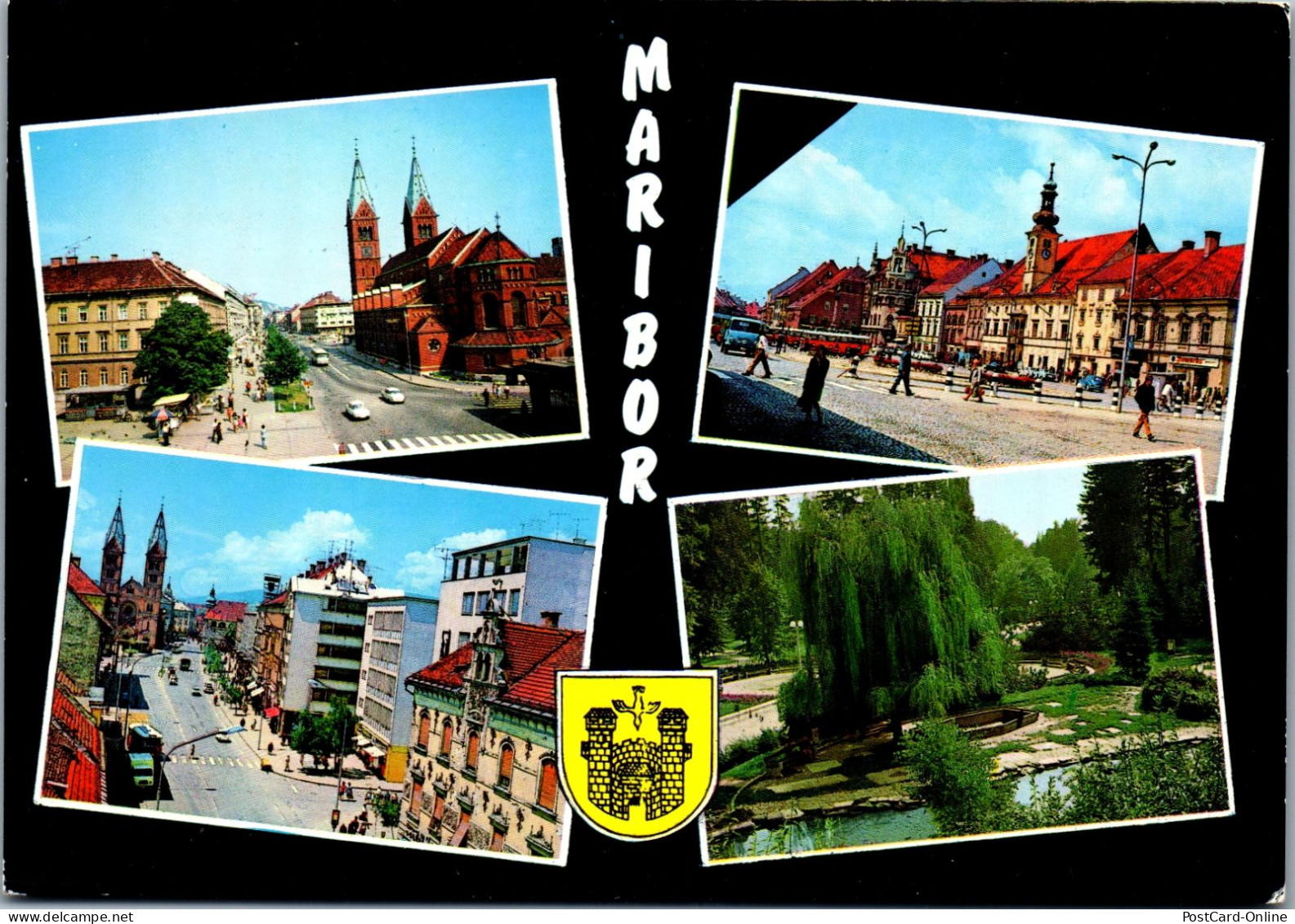 51274 - Slowenien - Maribor , Mehrbildkarte - Gelaufen  - Slowenien