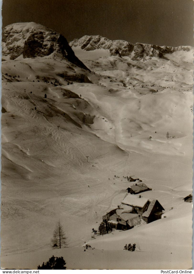 52008 - Oberösterreich - Obertraun , Skigebiet Gjaidalm , Schutzhütte Schilcherhaus - Gelaufen 1965 - Gmunden