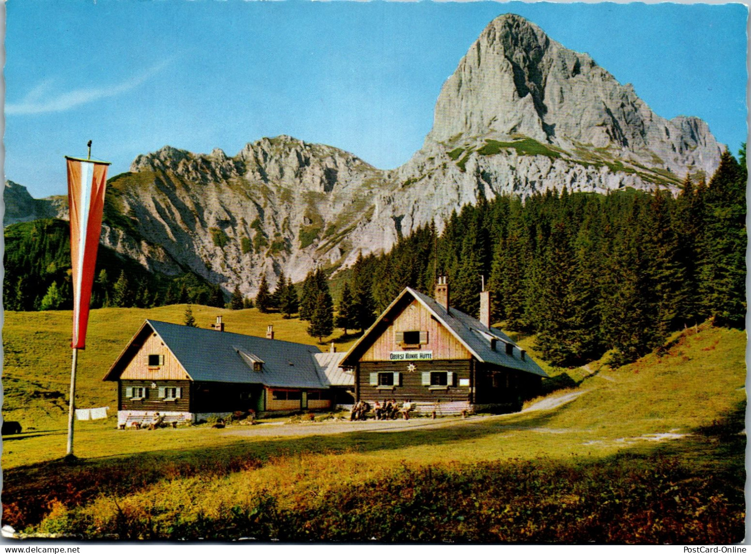 52001 - Steiermark - Admont , Oberst Klinke Hütte Gegen Admonter Kaibling - Nicht Gelaufen  - Admont