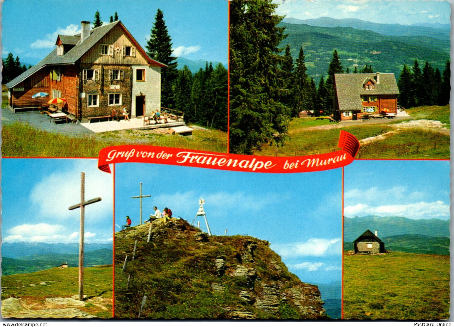 51999 - Steiermark - Murau , Frauenalpe , Murauerhütte - Gelaufen 1975 - Autres & Non Classés