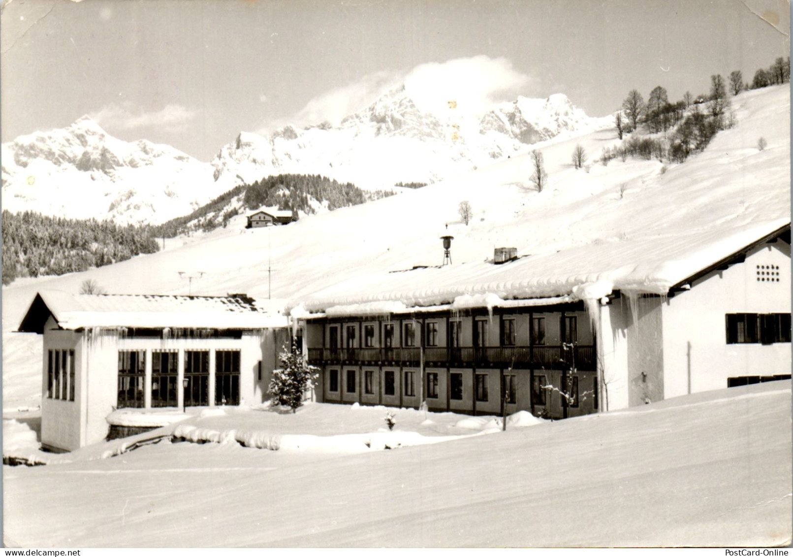 51983 - Salzburg - Hintermoos , Bundessportschule Hintermoos - Gelaufen 1967 - Saalfelden