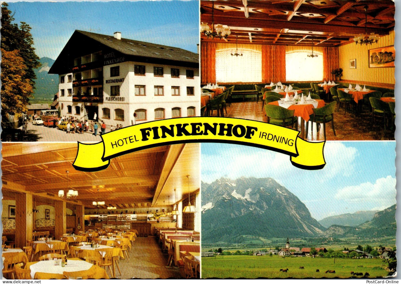 51964 - Steiermark - Irdning , Hotel Finkenhof , Bes. Hans Und Anny Fink - Nicht Gelaufen  - Irdning