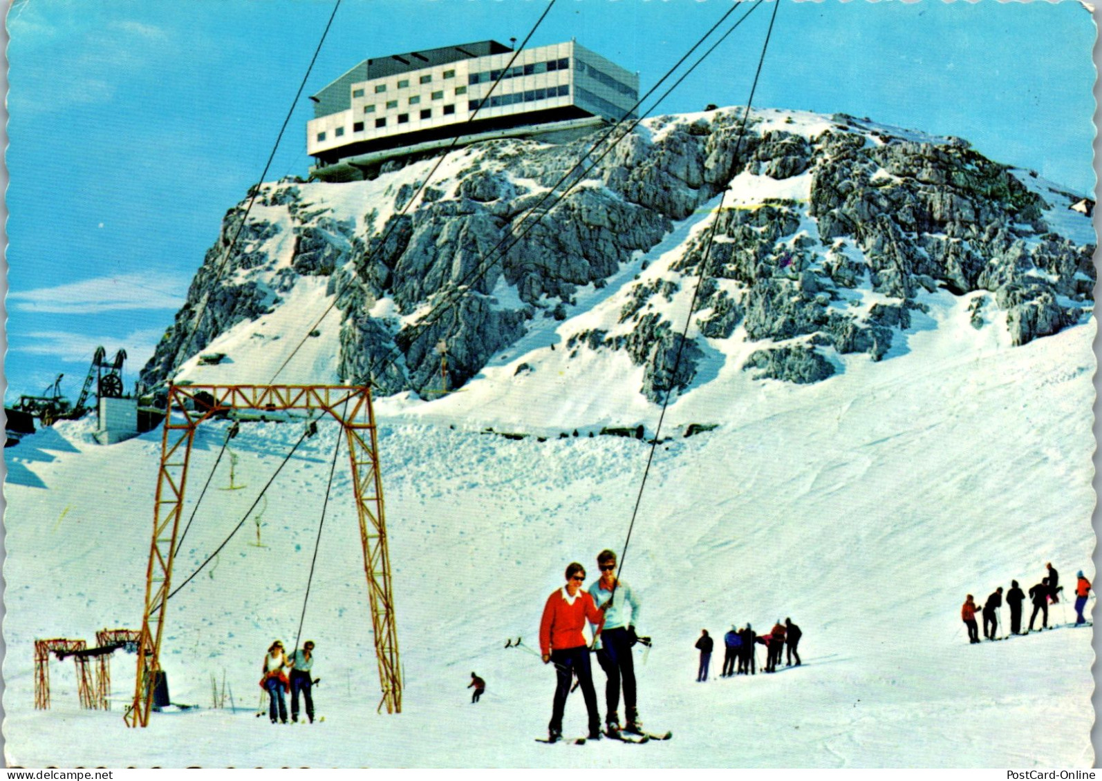 51958 - Steiermark - Dachstein , Gletscherstation Der Dachstein Südwandbahn - Gelaufen  - Ramsau Am Dachstein