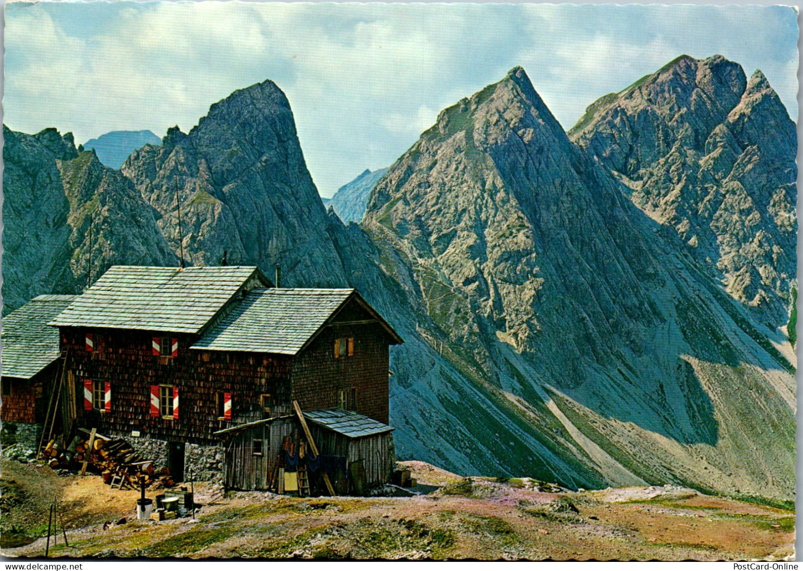 51937 - Tirol - Lienz , Karlsbader Hütte , Lienzer Dolomiten , Törlkopf , Gamswiesenspitze - Gelaufen 1970 - Lienz