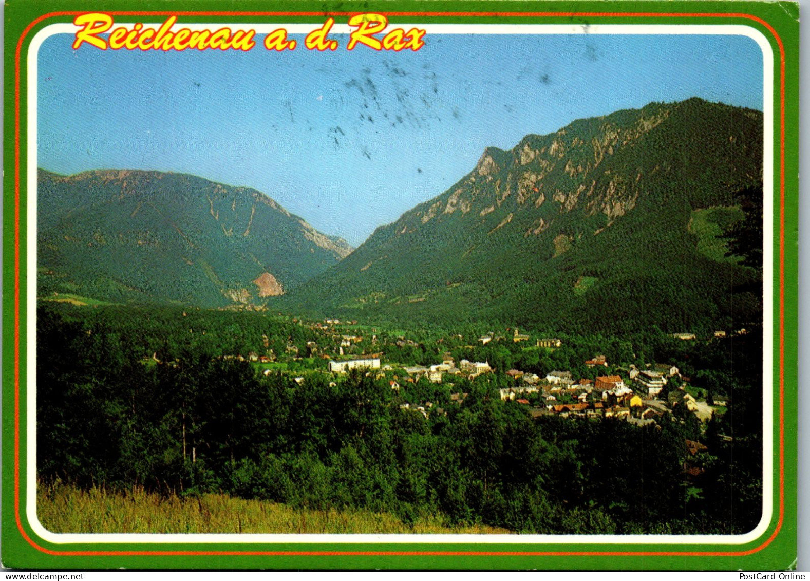 51930 - Niederösterreich - Reichenau , An Der Rax , Panorama - Gelaufen 1985 - Raxgebiet