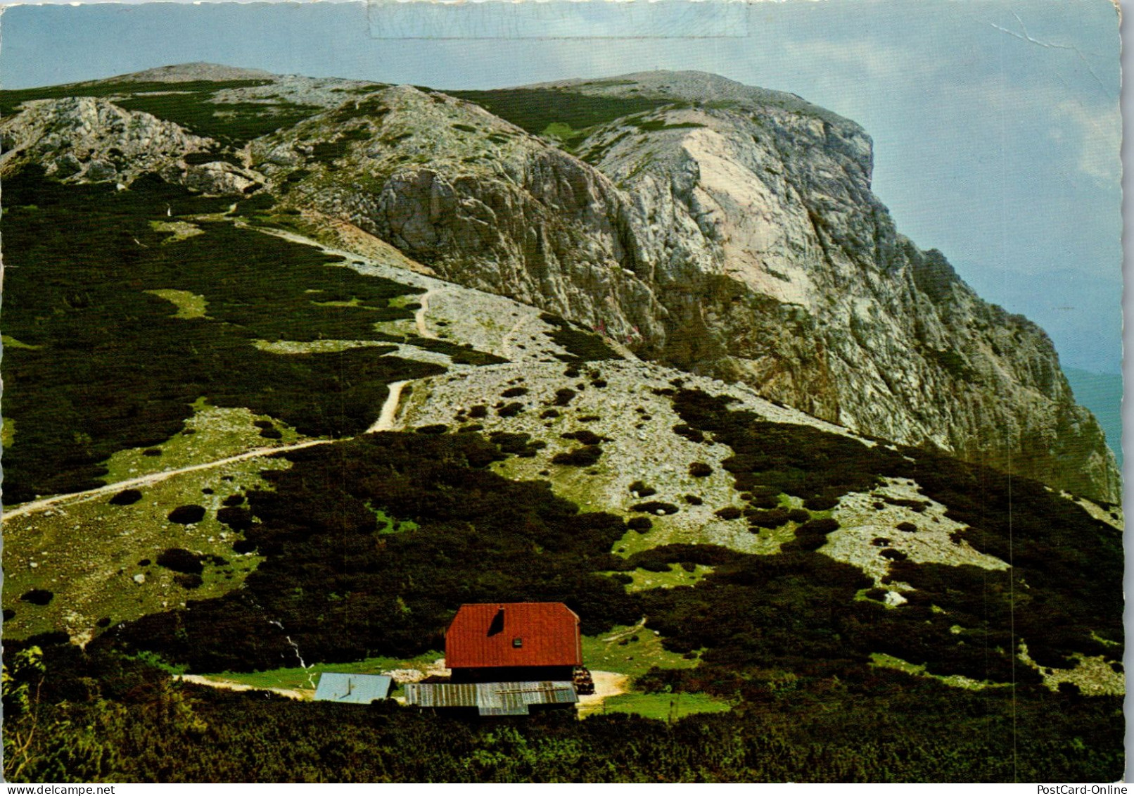 51924 - Niederösterreich - Rax , Neue Seehütte Gegen Preinerwand , D'Höllentaler Holzknecht - Gelaufen 1970 - Raxgebiet