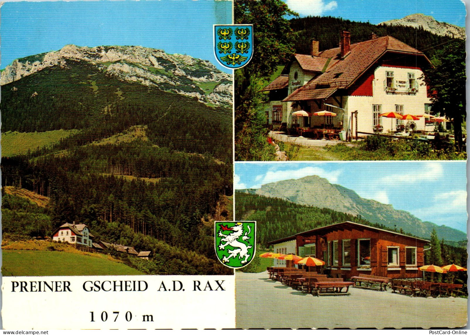 51923 - Niederösterreich - Prein An Der Rax , Preiner Gscheid , Gasthof Geyschläger - Gelaufen  - Raxgebiet