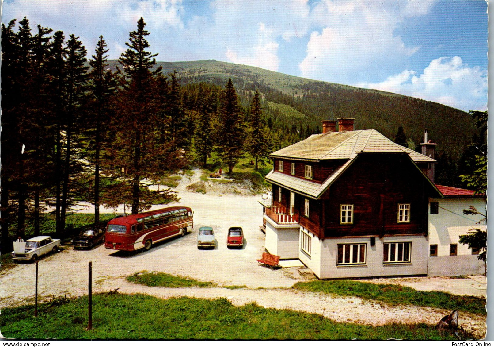 51917 - Steiermark - Steinhaus Am Semmering , Pfaffensattel , Gasthaus , M. Grundbichler - Gelaufen 1979 - Steinhaus Am Semmering