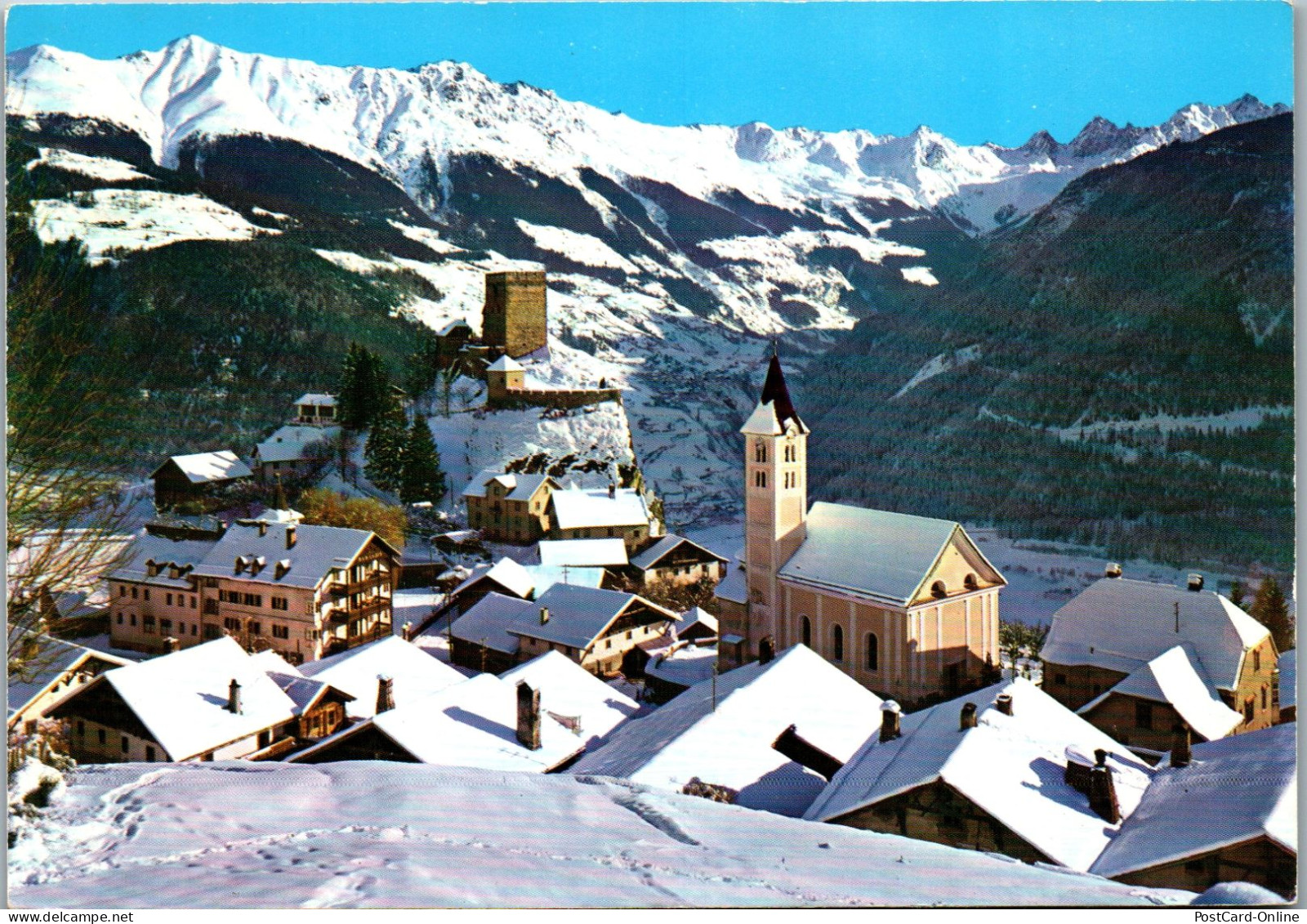 51893 - Tirol - Ladis , Mit Burg Laudeck - Gelaufen 1979 - Landeck