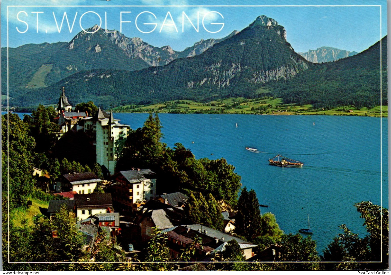 51869 - Oberösterreich - St. Wolfgang , Panorama , Wolfgangsee - Gelaufen  - St. Wolfgang