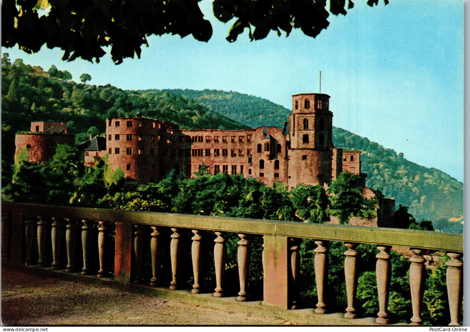 51823 - Deutschland - Heidelberg , Schloss Vom Osten - Gelaufen 1981 - Heidelberg