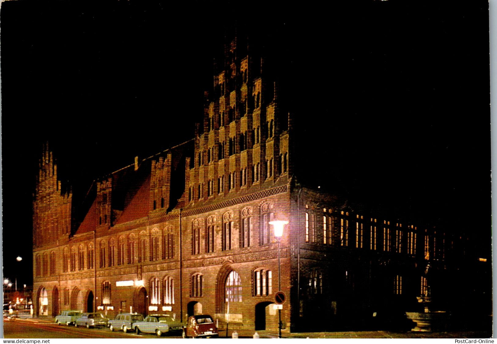 51818 - Deutschland - Hannover , Das Alte Rathaus Bei Nacht - Gelaufen 1978 - Hannover