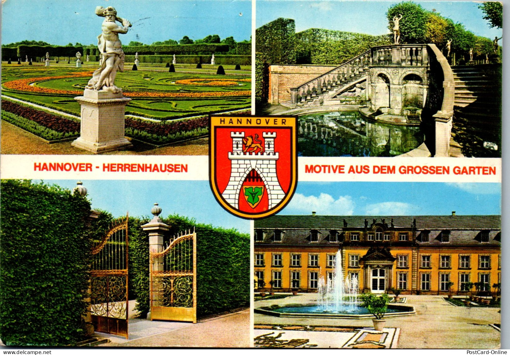 51817 - Deutschland - Hannover , Herrenhaus , Großer Garten - Gelaufen 1983 - Hannover