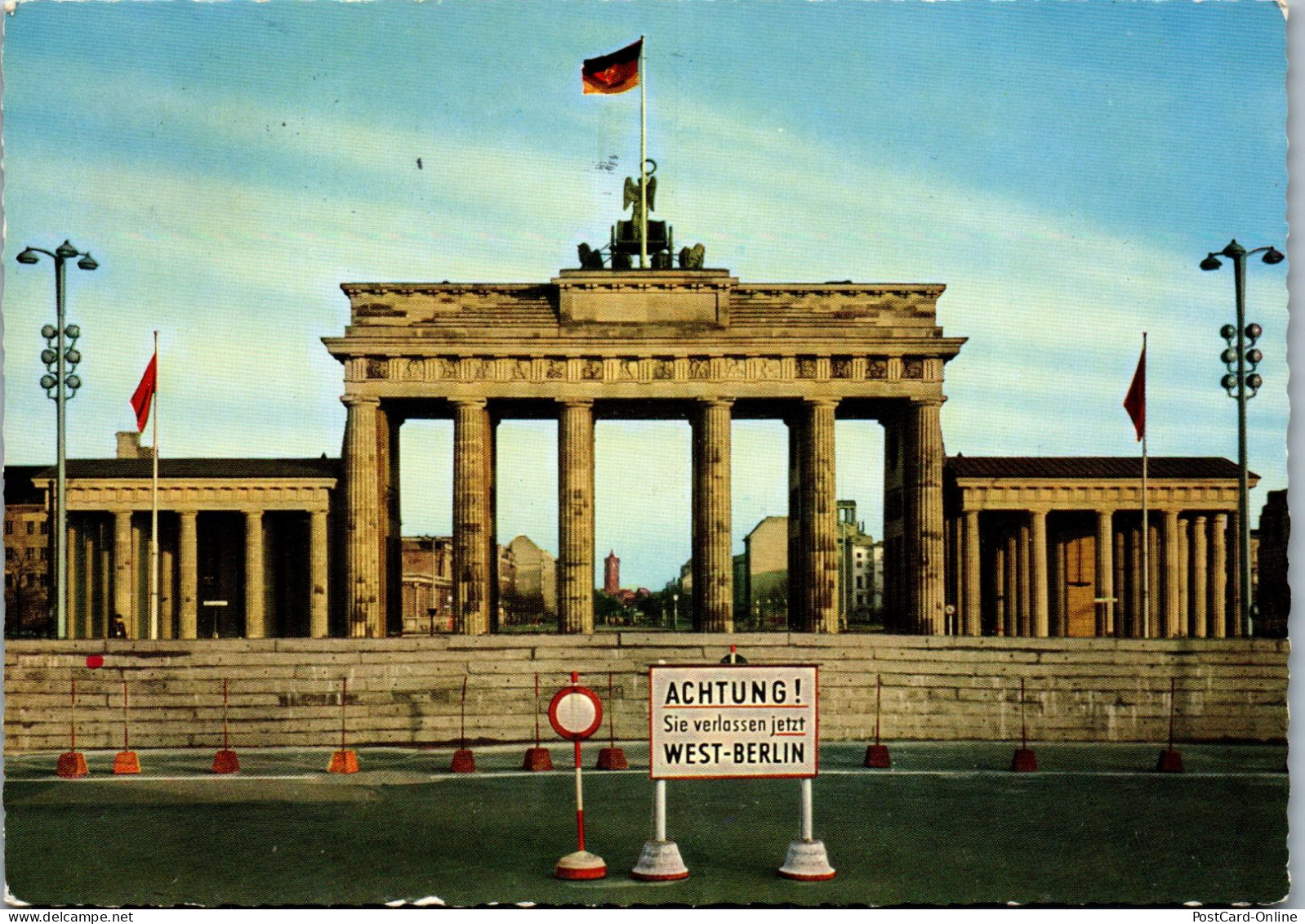 51810 - Deutschland - Berlin , Brandenburger Tor Nach Dem 13. August 1961 - Gelaufen  - Altri & Non Classificati