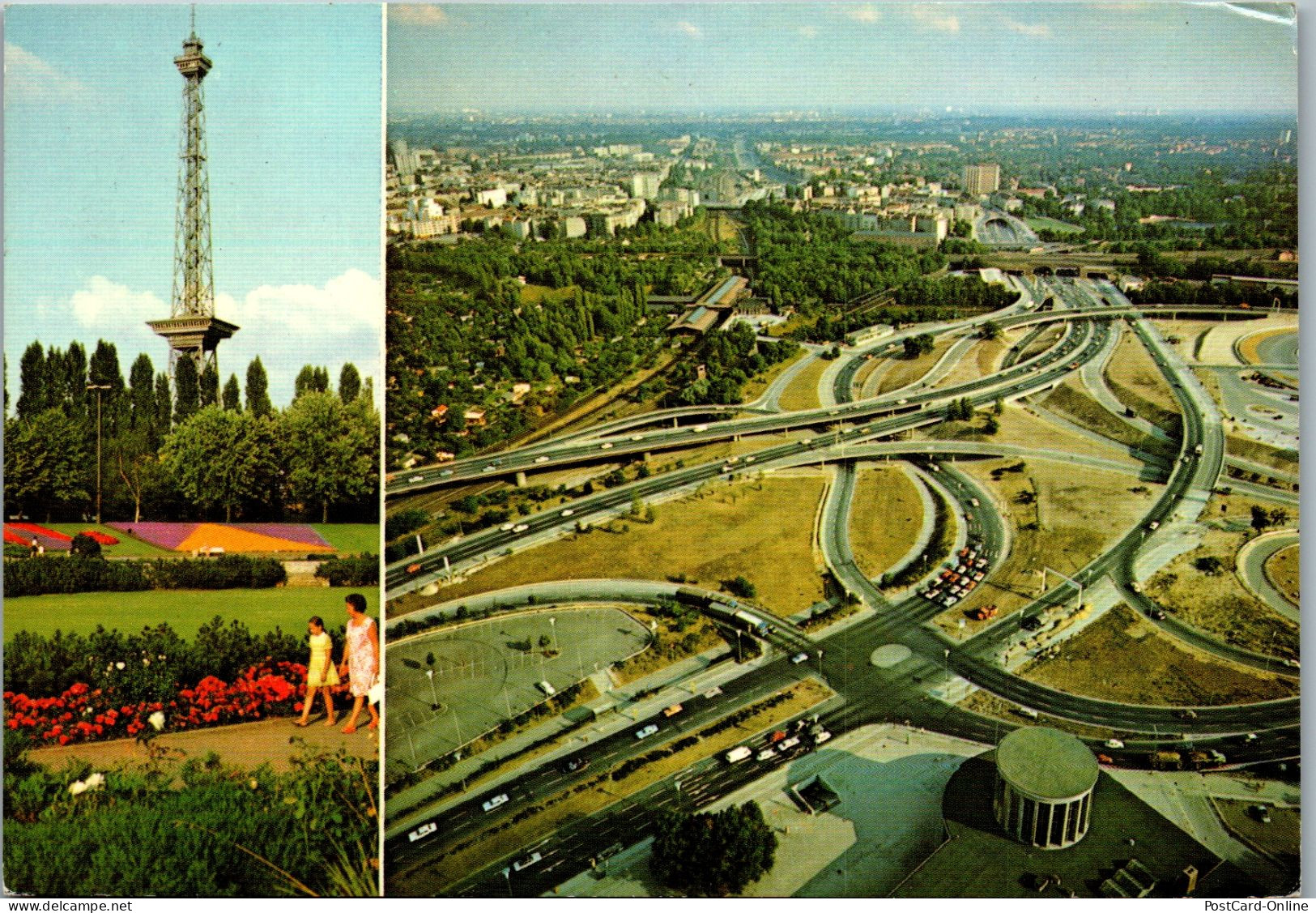 51801 - Deutschland - Berlin , Avusverteiler Am Funkturm - Gelaufen 1981 - Sonstige & Ohne Zuordnung