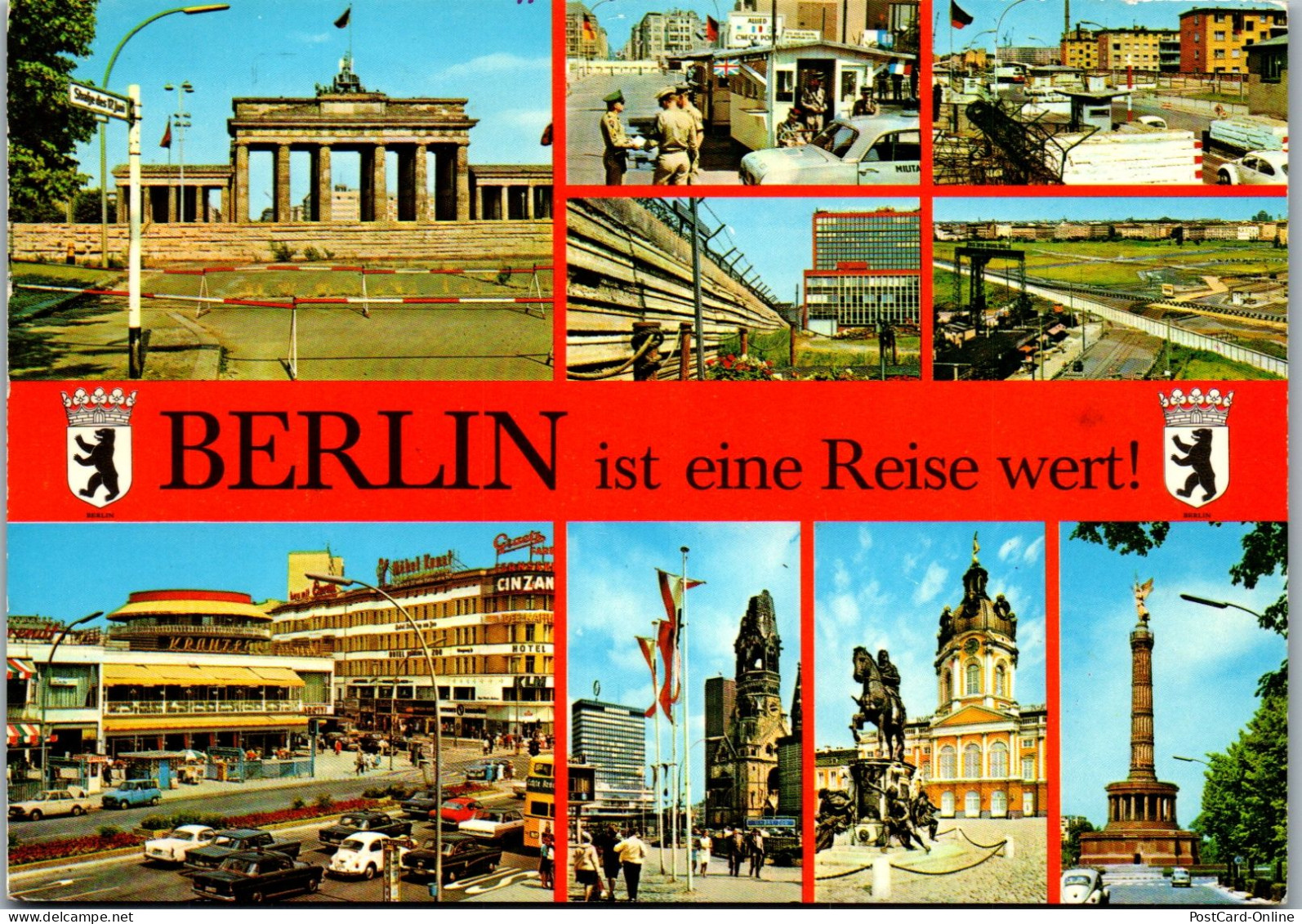 51800 - Deutschland - Berlin , Mehrbildkarte - Gelaufen 1982 - Other & Unclassified