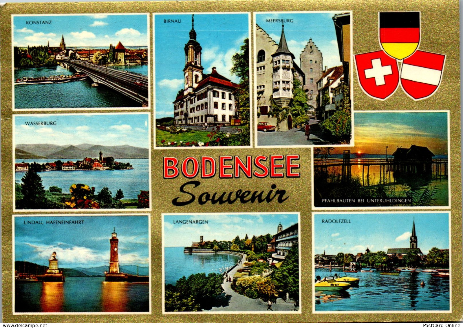 51791 - Deutschland - Bodensee , Mehrbildkarte - Gelaufen  - Lindau A. Bodensee