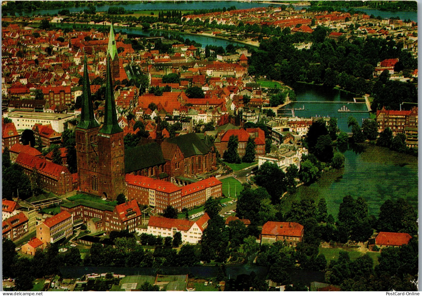 51797 - Deutschland - Lübeck , Panorama - Gelaufen 1988 - Luebeck