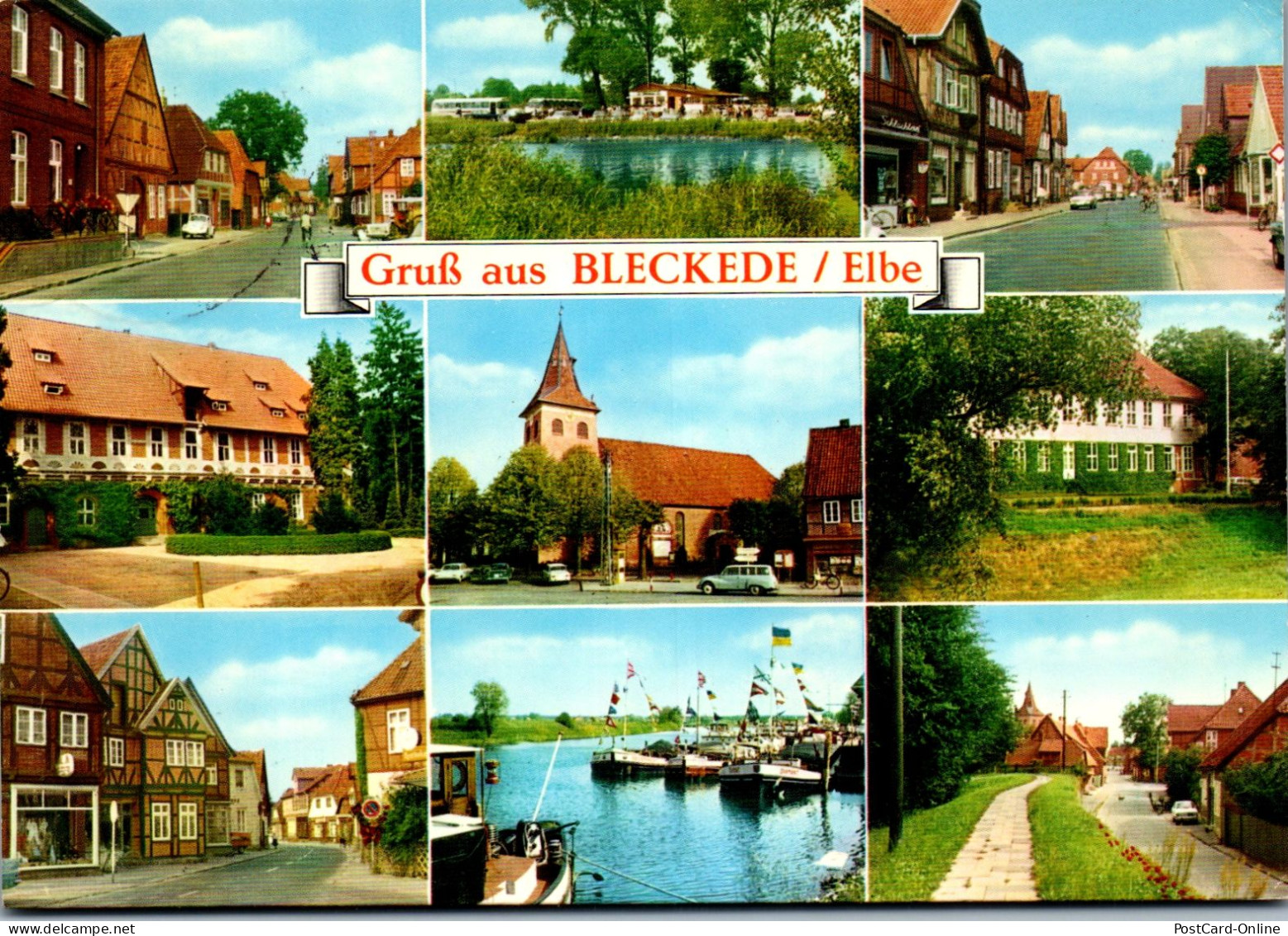 51793 - Deutschland - Bleckede , Mehrbildkarte - Gelaufen 1983 - Lüneburg