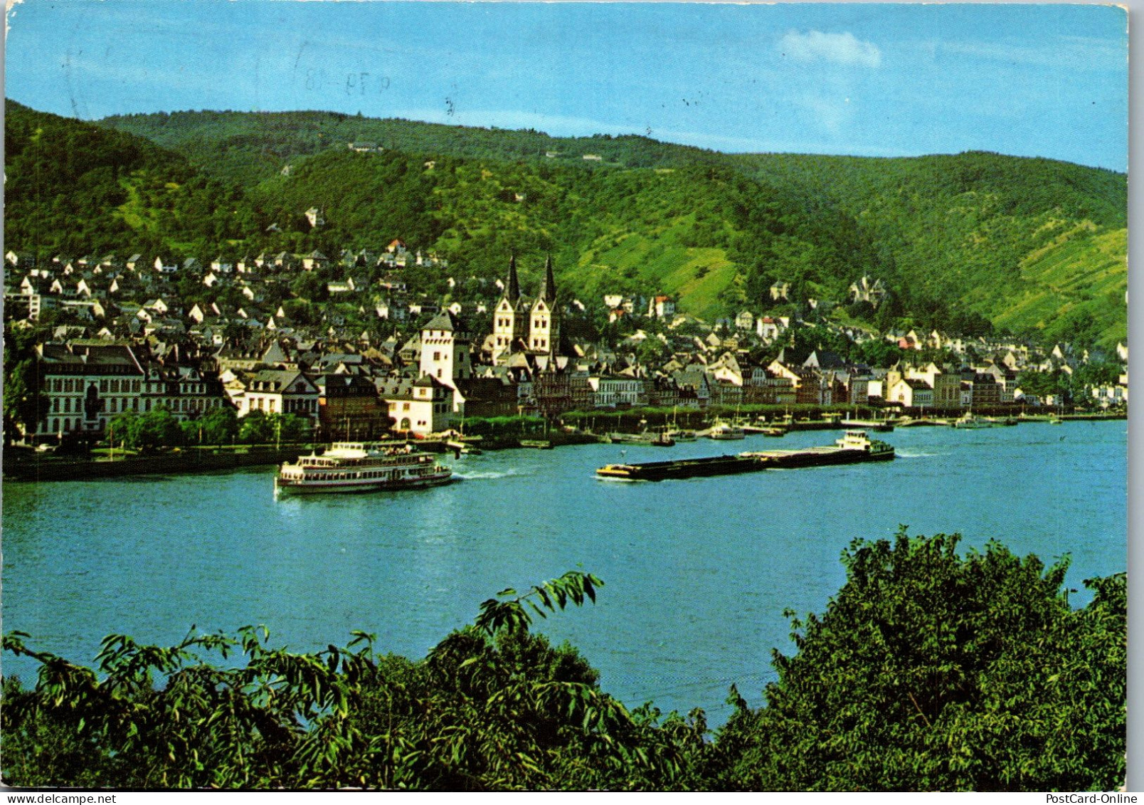 51789 - Deutschland - Boppard , Am Rhein , Rheinansicht - Gelaufen  - Boppard