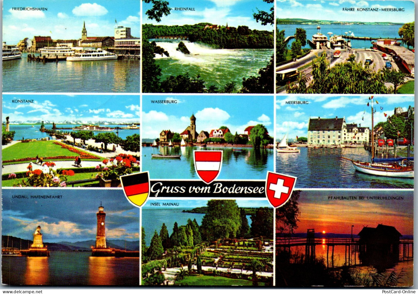 51788 - Deutschland - Bodensee , Mehrbildkarte - Gelaufen 1982 - Lindau A. Bodensee