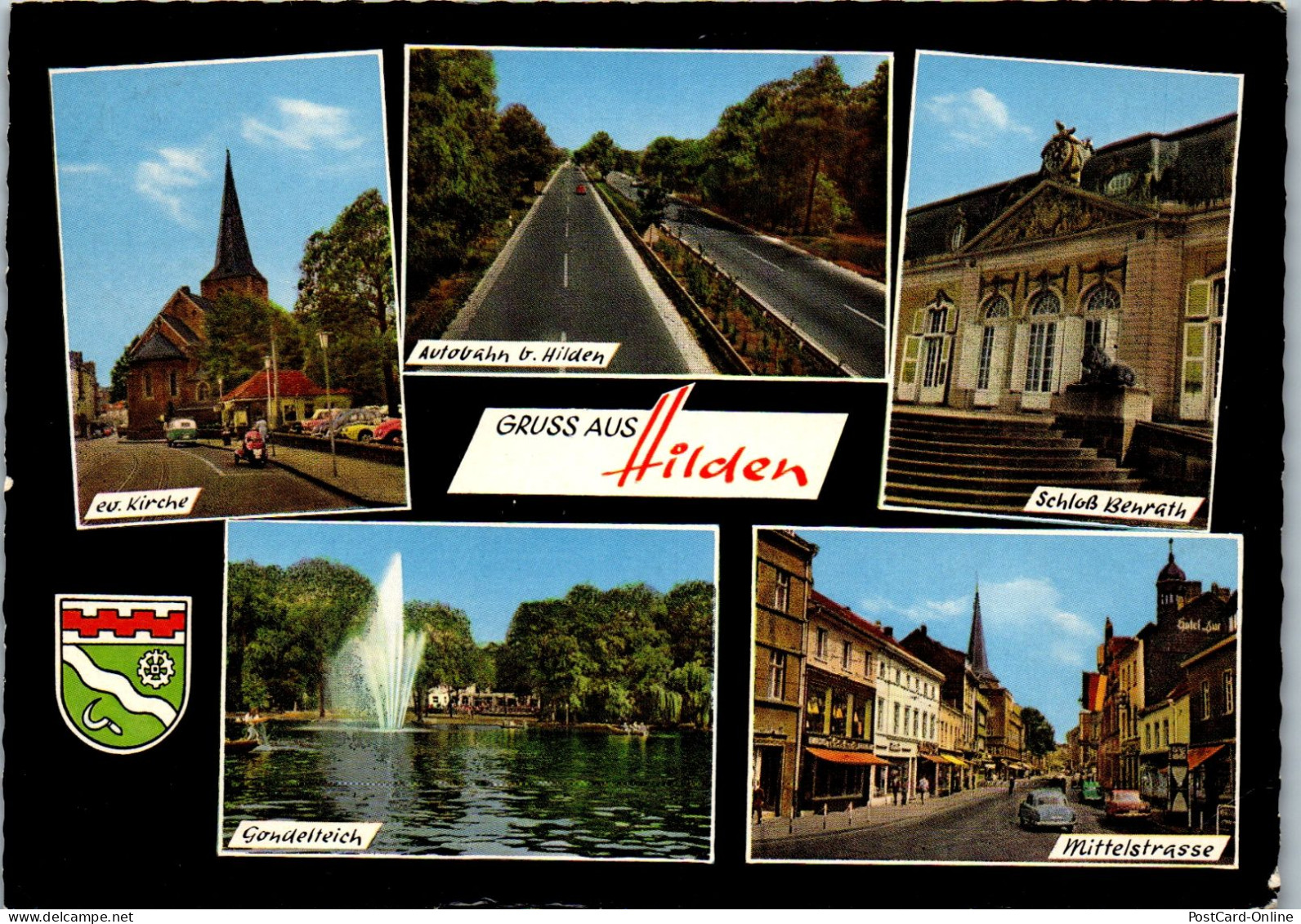 51783 - Deutschland - Hilden , Mehrbildkarte - Gelaufen  - Hilden