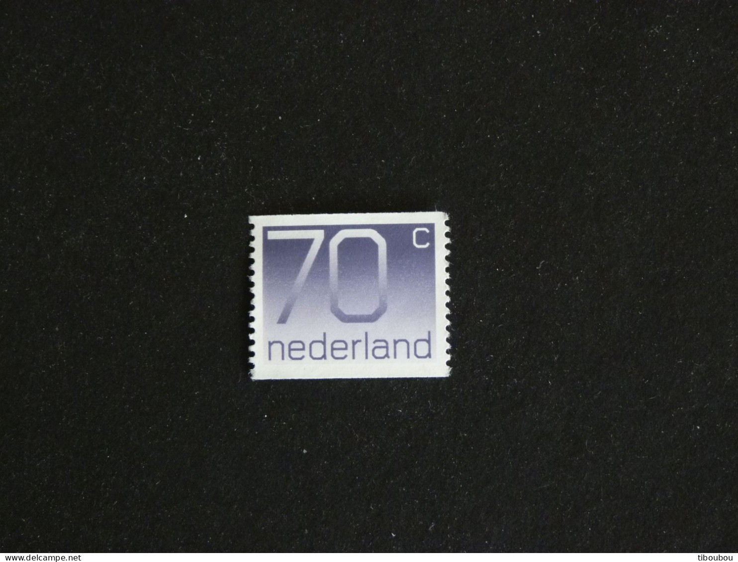 PAYS BAS NEDERLAND YT 1380Ab OBLITERE - CENTENAIRE TIMBRE A CHIFFRES - Usati