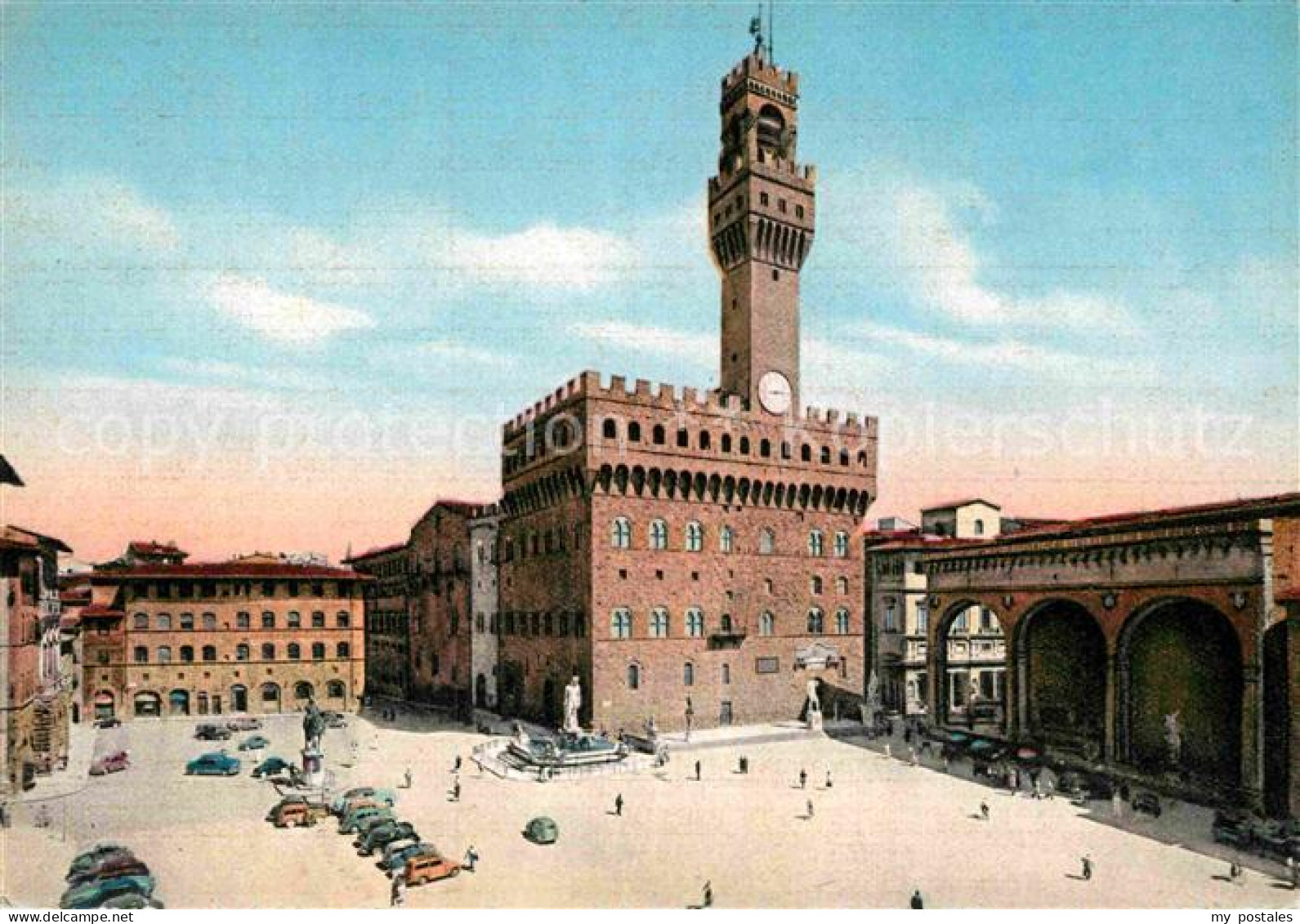 72891072 Firenze Florenz Piazza Della Signoria  - Autres & Non Classés