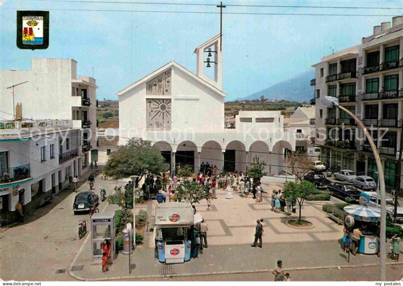 72891003 Fuengirola Los Boliches Iglesa Y Plaza Principal Fuengirola - Otros & Sin Clasificación