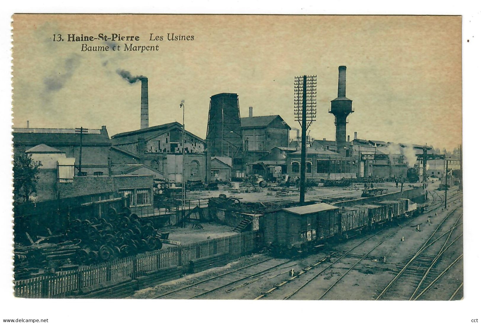 Haine-Saint-Pierre   La Louvière   Les Usines  Baume Et Marpent - La Louviere