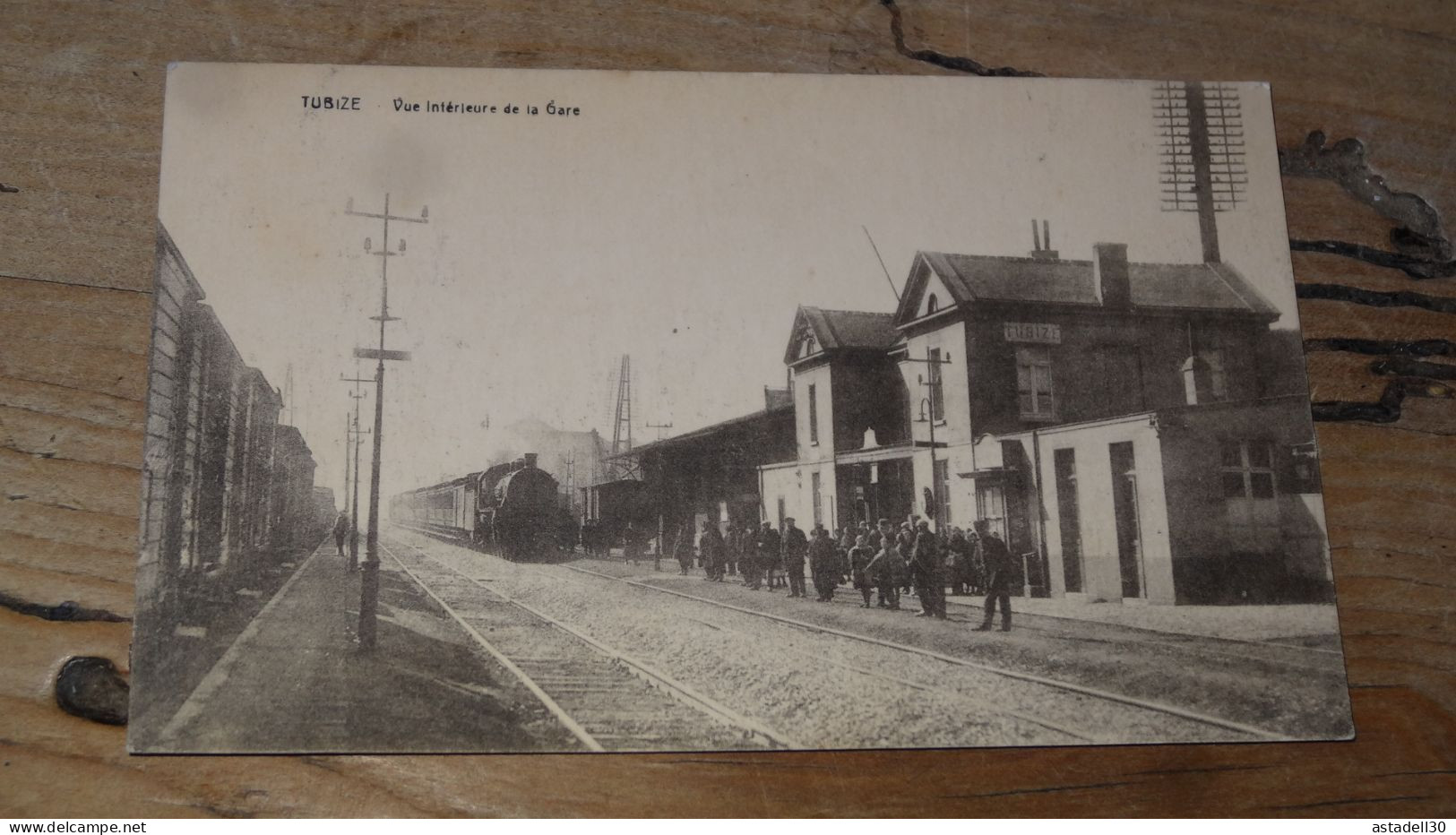 TUBIZE, Vue Interieure De La Gare   ............... BH-19090 - Tubize