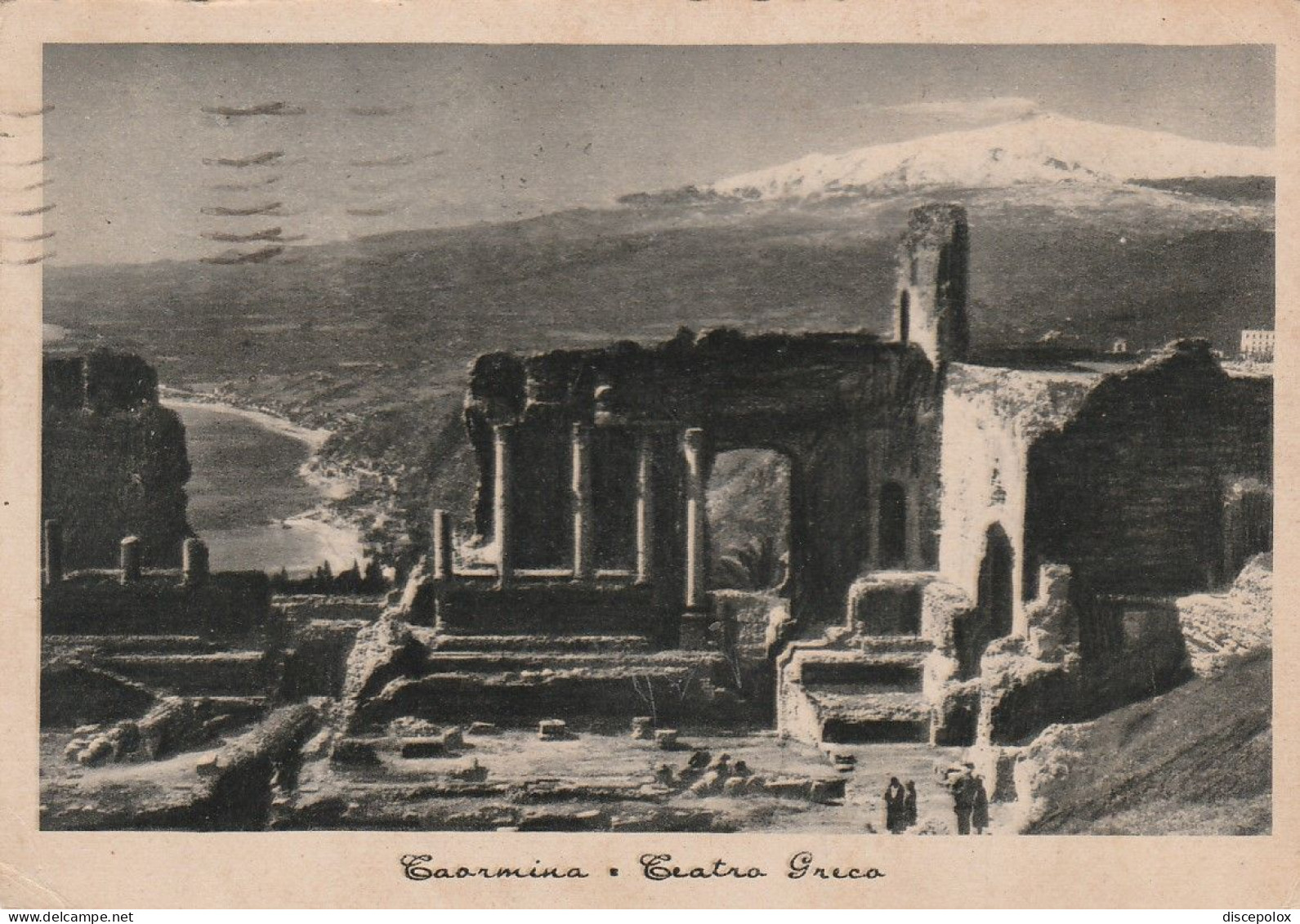 AD354 Taormina (Messina) - Teatro Greco - Panorama Con L'Etna / Viaggiata 1948 - Altri & Non Classificati