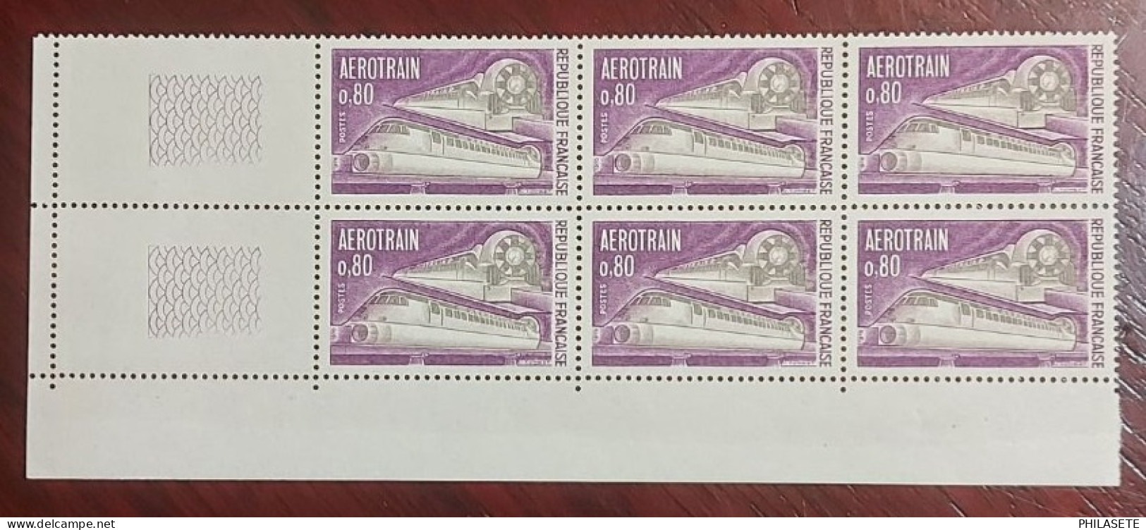 France Bloc De 6 Timbres Neuf** YV N° 1631 Aerotrain - Ungebraucht