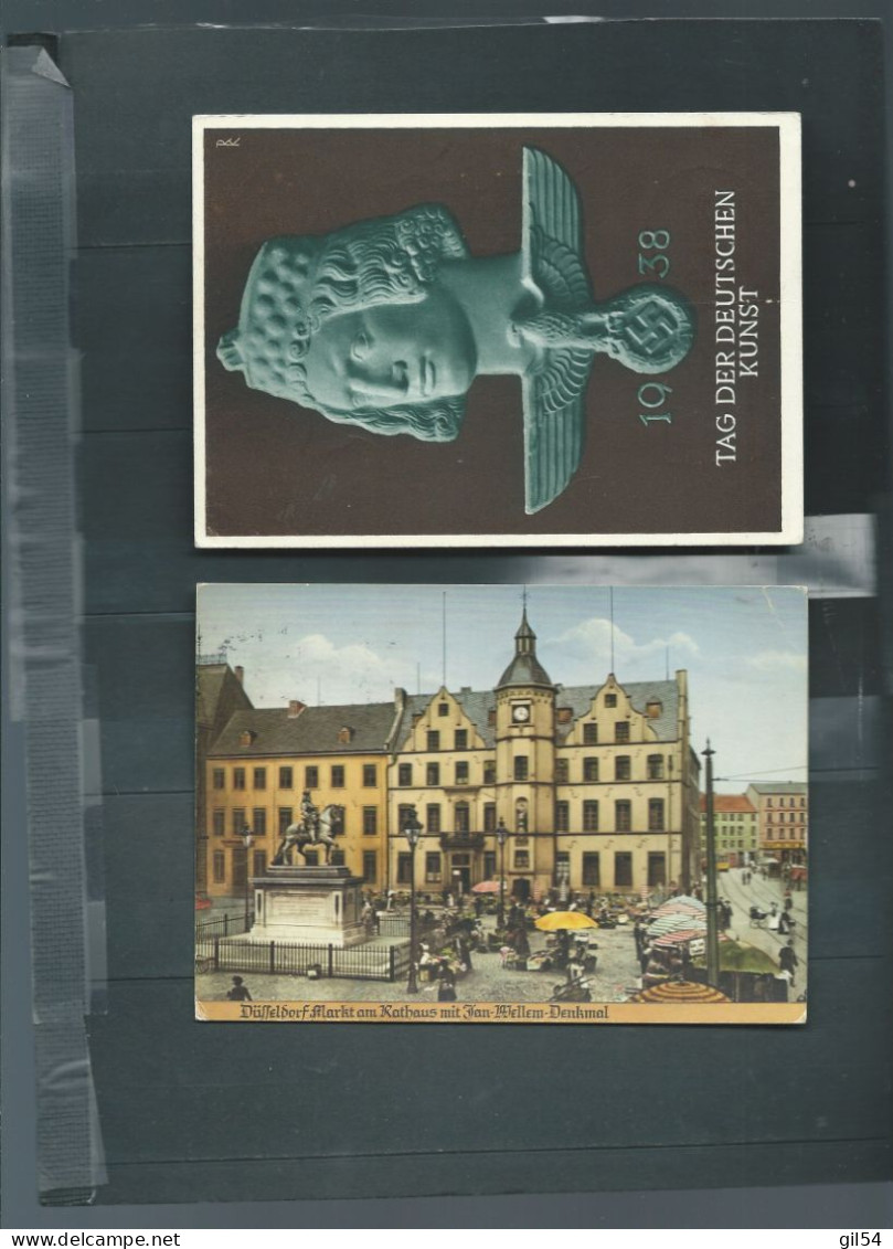 RfA, ET ALLEMAGNE- Lot De 4 Lettres Affranchies Dont ENTIERS, Cartes Postale , à éxaminer Pb197 - Autres & Non Classés