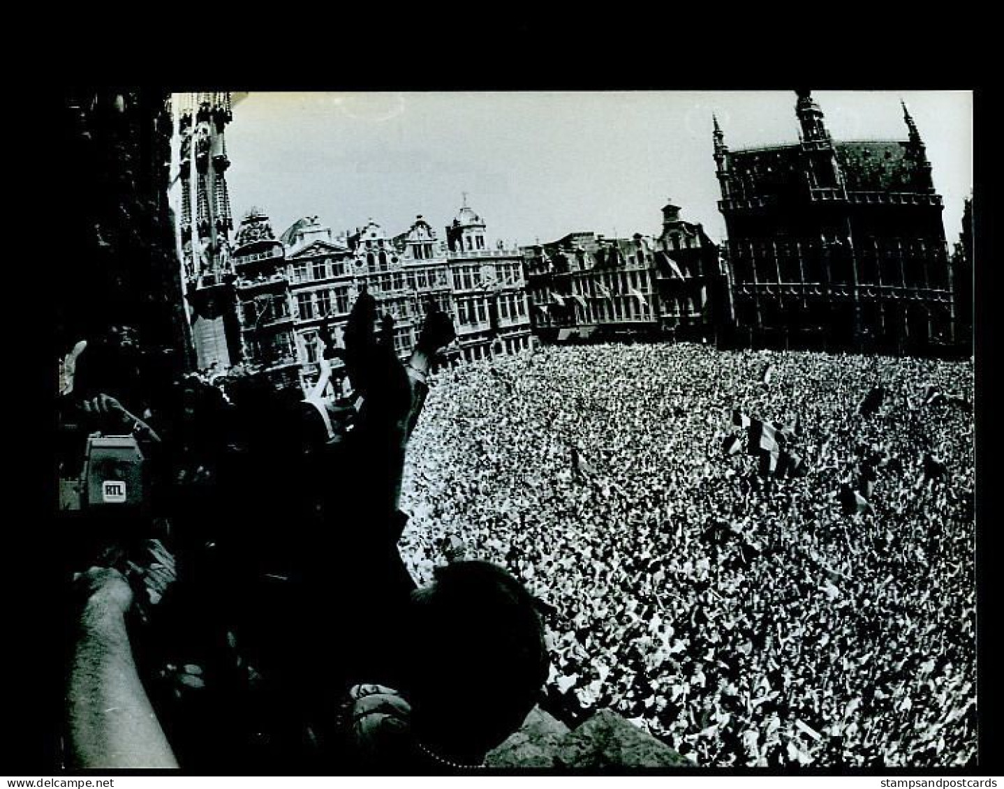 Belgium Eric Gerets Brussels Return From World Soccer Cup Belgique Championnat Monde Football Original Belga Press Photo - Sporten