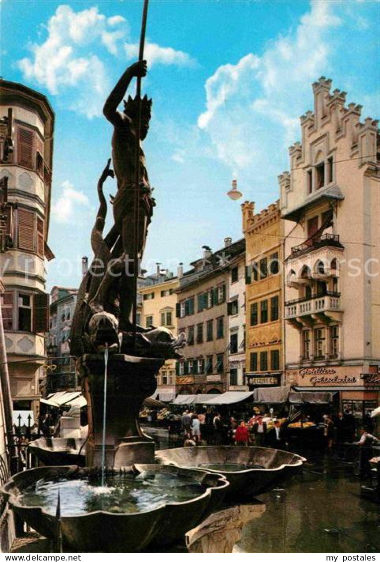 72890562 Bozen Suedtirol Obstplatz Brunnen Bozen Suedtirol - Sonstige & Ohne Zuordnung