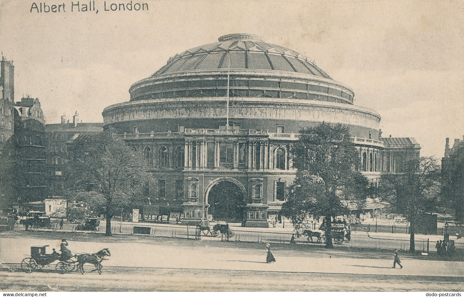 PC34466 Albert Hall. London. Valentine - Autres & Non Classés