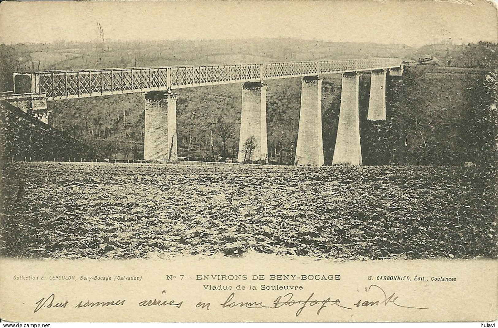 14  ENVIRONS DE BENY BOCAGE - VIADUC DE LA SOULEUVRE (ref 9432) - Andere & Zonder Classificatie