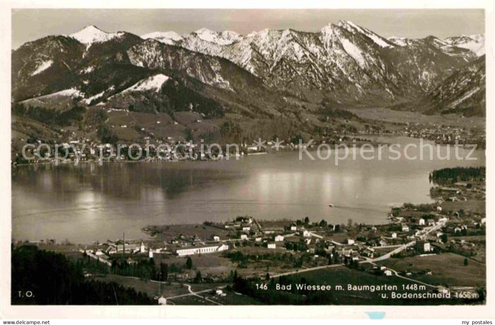 72890402 Bad Wiessee Mit Baumgarten Und Bodenschneid Tegernsee Alpenpanorama Bad - Bad Wiessee