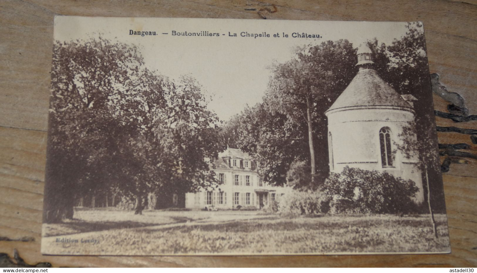 DANGEAU, BOUTONVILLIERS, La Chapelle Et Le Chateau   ............... BH-19097 - Andere & Zonder Classificatie