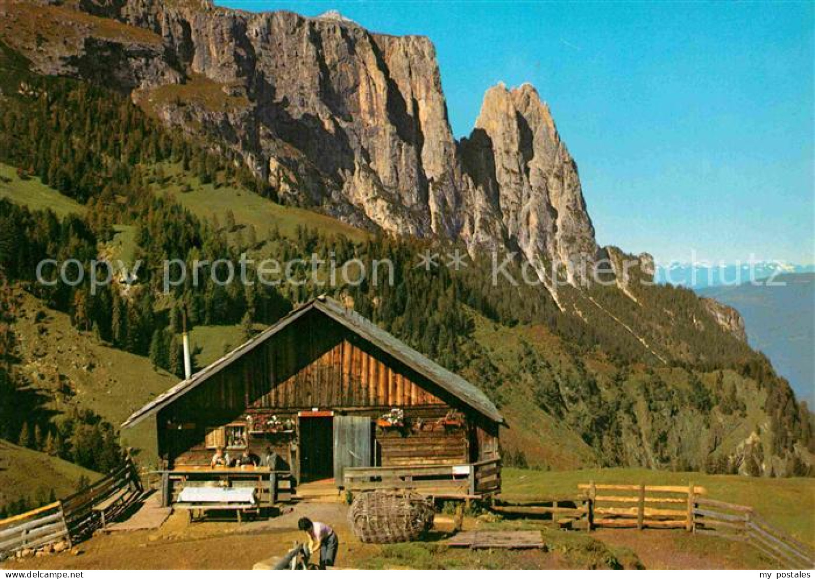 72890208 Seiser Alm Dolomiten Saltnerhuette Tschabiet  - Altri & Non Classificati