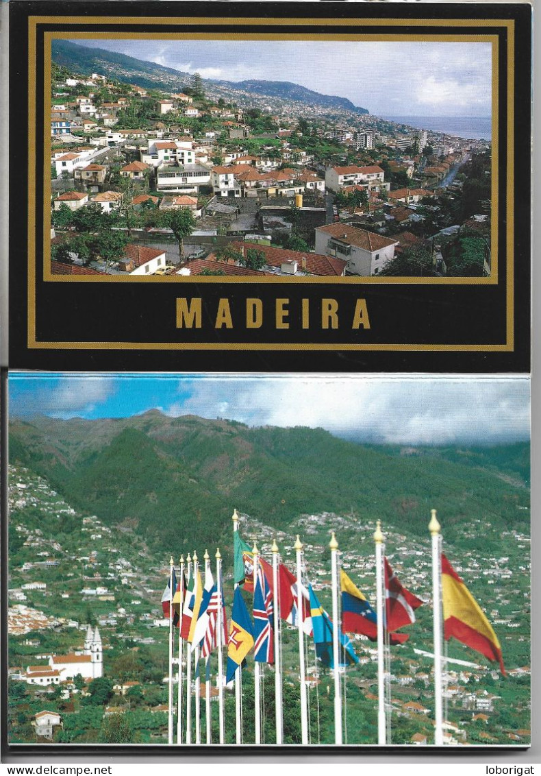 LIBRO FLEXO CON 36 VISTAS DE MADEIRA II.- ( MADEIRA-PORTUGAL ) - Madeira